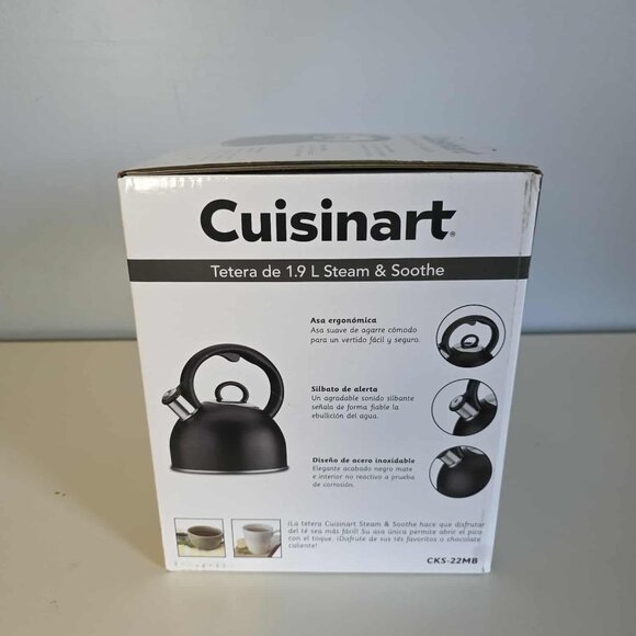 NWT Cuisinart Steam & Soothe 2 Qt. Teakettle - Picture 6 of 9
